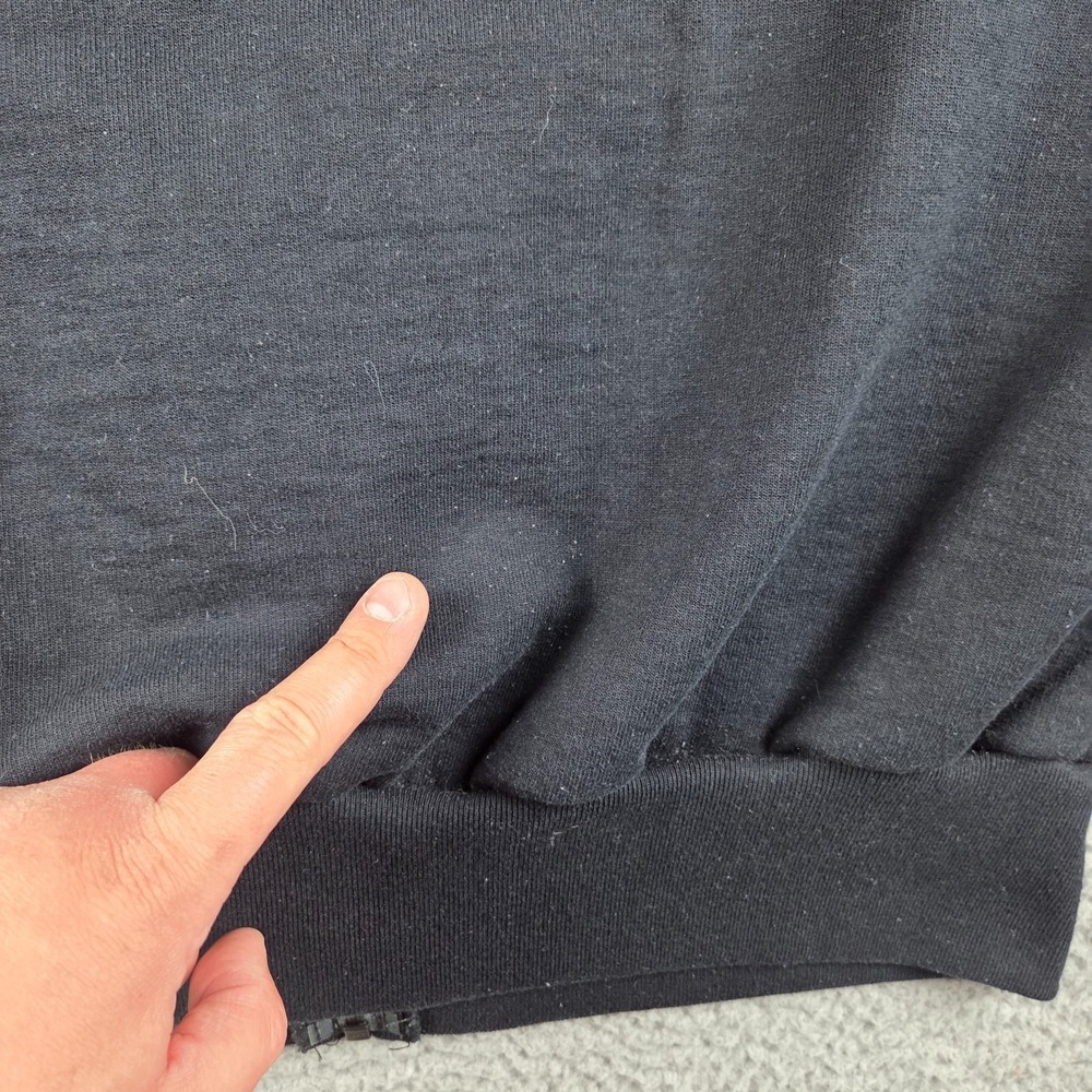 Camber Thermal Lined Zip Hoodie Small Black USA Made Heavyweight Workwear - Picture 15 of 15